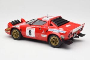 Lancia Stratos HF #6 B. Darniche / A. Mahé Winners Tour de France Automobile 1975 Minichamps 1:18 155751706 Metal - imagem 5 de 6