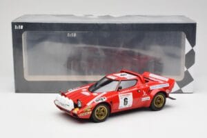 Lancia Stratos HF #6 B. Darniche / A. Mahé Winners Tour de France Automobile 1975 Minichamps 1:18 155751706 Metal - imagem 6 de 6