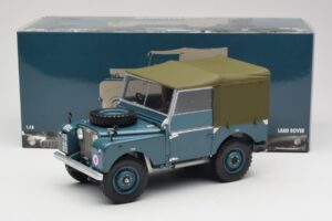 Land Rover 88 Series I Azul Claro Minichamps 1:18 150168907 Metal - imagem 8 de 8