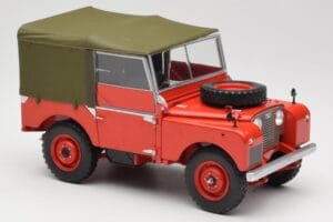 Land Rover 88 Series I Vermelho Minichamps 1:18 150168910 Metal - imagem 6 de 8