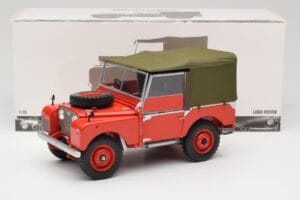 Land Rover 88 Series I Vermelho Minichamps 1:18 150168910 Metal - imagem 8 de 8