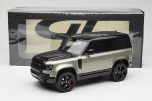 Land Rover Defender 90 HSE P400 L663 Pangea Green Metallic GT Spirit 1:18 GT517 Resina - imagem 6 de 6