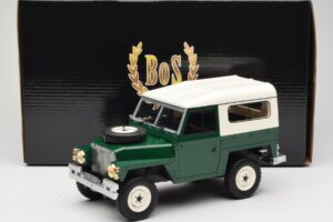 Land Rover Lightweight Series III Hard Top Verde Escuro BoS Models 1:18 BOS355 Resina - imagem 6 de 6