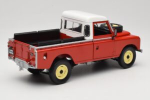 Land Rover Series I 109 Pickup Vermelho Eagle Collectibles 1:18 440500 Metal - imagem 3 de 8