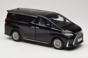 Lexus LM300h Preto Kyosho 1:18 08963BK Metal - imagem 6 de 8