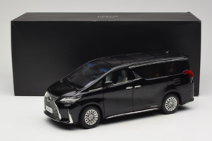 Lexus LM300h Preto Kyosho 1:18 08963BK Metal - imagem 8 de 8