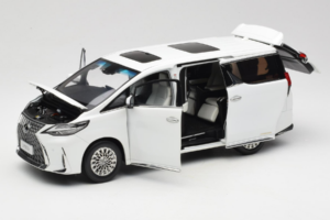Lexus LM300h White Pearl Kyosho 1:18 08963WP Metal - imagem 2 de 8