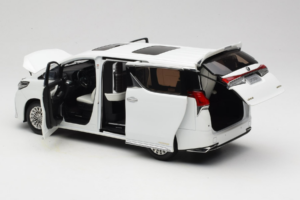 Lexus LM300h White Pearl Kyosho 1:18 08963WP Metal - imagem 5 de 8