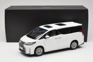 Lexus LM300h White Pearl Kyosho 1:18 08963WP Metal - imagem 8 de 8
