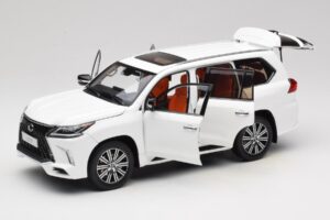 Lexus LX570 J200 Branco LCD 1:18 LCD18010-WH Metal - imagem 2 de 8