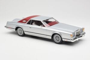 Lincoln Continental Mark V Coupe Prata BoS Models 1:18 BOS084 Resina - imagem 4 de 6