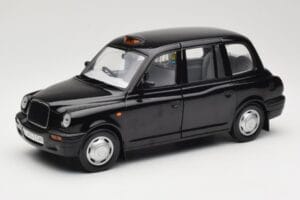 London Taxi TX1 Preto Sun Star 1:18 1120 Metal