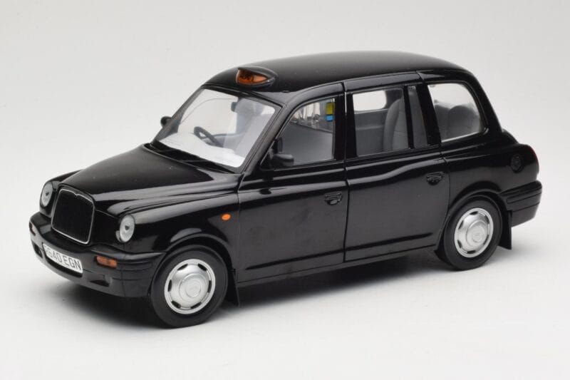 London Taxi TX1 Preto Sun Star 1:18 1120 Metal