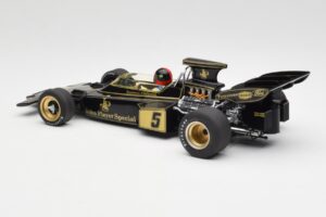 Lotus 72D #5 E. Fittipaldi John Player Special GP Spain 1972 MCG 1:18 MCG18610F Metal - imagem 4 de 6