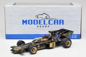 Lotus 72D #5 E. Fittipaldi John Player Special GP Spain 1972 MCG 1:18 MCG18610F Metal - imagem 6 de 6