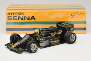 Lotus 97T Renault #12 A. Senna Team Lotus 1985 Minichamps 1:18 540851812 Metal - imagem 7 de 7