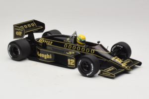 Lotus 98T Renault #12 A. Senna Team Lotus 1986 Minichamps 1:18 540861812 Metal - imagem 4 de 7