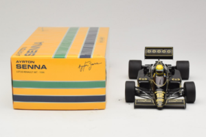 Lotus 98T Renault #12 A. Senna Team Lotus 1986 Minichamps 1:18 540861812 Metal - imagem 6 de 7