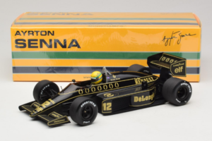 Lotus 98T Renault #12 A. Senna Team Lotus 1986 Minichamps 1:18 540861812 Metal - imagem 7 de 7