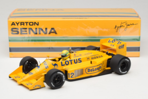 Lotus 99T Honda #12 A. Senna Team Lotus 1987 Minichamps 1:18 540871812 Metal - imagem 7 de 7