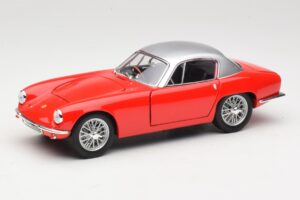 Lotus Elise S1 Vermelho & Prateado Whitebox 1:18 WB18003 Metal