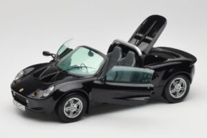 Lotus Elise S1 Roadster Preto Chrono 1:18 CH001 Metal - imagem 2 de 8