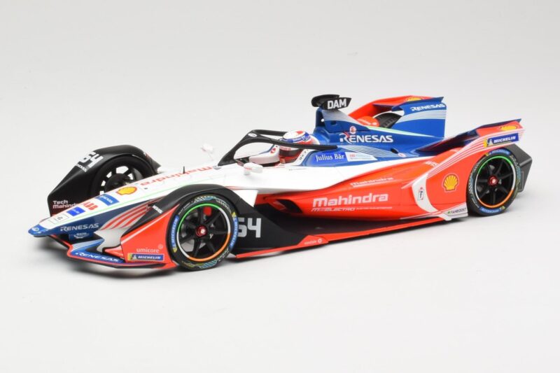 Mahindra M5Electro Mahindra Racing #64 J. D'Ambrosio Formula E Season 5 2019 Minichamps 1:18 114180064 Metal