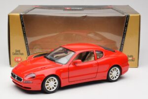 Maserati 3200 GT Vermelho Bburago 1:18 3341 Metal - imagem 8 de 8