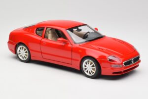 Maserati 3200 GT Vermelho Coleção Especial Bburago 1:18 30071 Metal - imagem 6 de 8