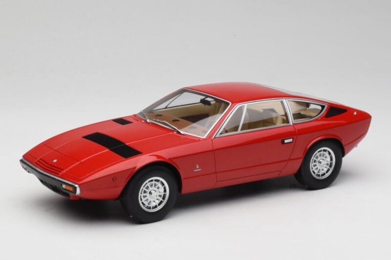 Maserati Khamsin Vermelho Minichamps 1:18 107123821 Resina