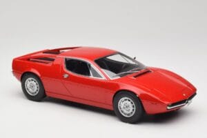 Maserati Merak Vermelho Minichamps 1:18 107123761 Resina - imagem 4 de 6