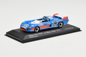 Matra Simca MS670B #12 J-P. Beltoise / J-P. Jabouille / J-P. Jaussaud 24 Hours of Le Mans 1973 Minichamps 1:43 430731112 Meta - imagem 2 de 4