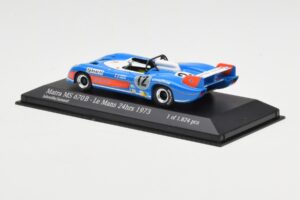 Matra Simca MS670B #12 J-P. Beltoise / J-P. Jabouille / J-P. Jaussaud 24 Hours of Le Mans 1973 Minichamps 1:43 430731112 Meta - imagem 3 de 4
