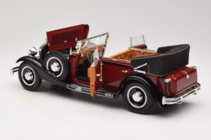 Maybach DS8 Zeppelin Vermelho Anson 1:18 30413 Metal - imagem 5 de 8