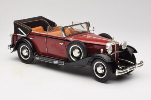 Maybach DS8 Zeppelin Vermelho Anson 1:18 30413 Metal - imagem 6 de 8