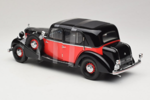 Maybach SW35 Hardtop Preto Vermelho Premier Miniature 1:18 PM-38208 Metal - imagem 5 de 6