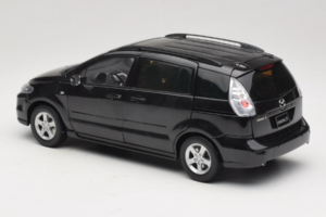 Mazda 5 Preto Paudi 1:18 2169BK Metal - imagem 7 de 8