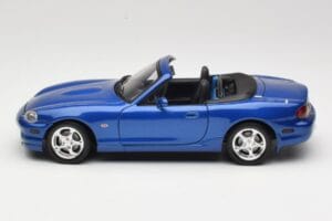 Mazda MX-5 NA 10th Anniversary Blue Metallic Gate 1:18 01071 Metal - imagem 4 de 8