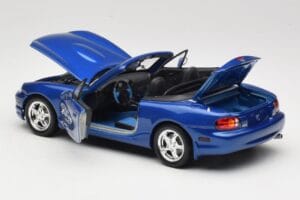 Mazda MX-5 NA 10th Anniversary Blue Metallic Gate 1:18 01071 Metal - imagem 5 de 8