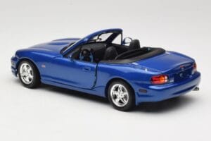 Mazda MX-5 NA 10th Anniversary Blue Metallic Gate 1:18 01071 Metal - imagem 7 de 8