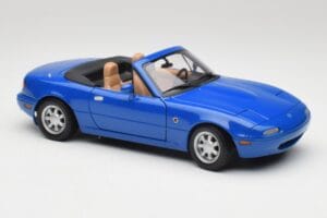 Mazda MX-5 NA Twilight Azul Mica Gate 1:18 1013 Metal - imagem 6 de 8