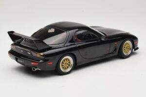 Mazda RX-7 FD Tuned Version Brilliant Black AUTOart 1:18 75968 Metal - imagem 3 de 8