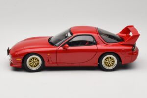 Mazda RX-7 FD Tuned Version Vintage Red AUTOart 1:18 75969 Metal - imagem 4 de 8