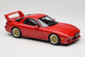 Mazda RX-7 FD Tuned Version Vintage Red AUTOart 1:18 75969 Metal - imagem 6 de 8