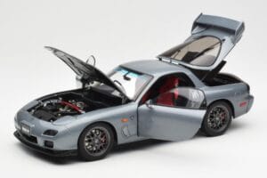 Mazda RX-7 FD Spirit R Type A Cinzento Metallic AUTOart 1:18 75987 Metal - imagem 2 de 8