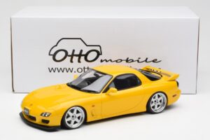 Mazda RX-7 FD Type R Bathurst R Amarelo Otto 1:18 OT397 Resina - imagem 6 de 6