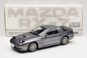 Mazda Savanna RX-7 FC3S Cinzento Wheelart 1:18 WA180401 Metal - imagem 10 de 10