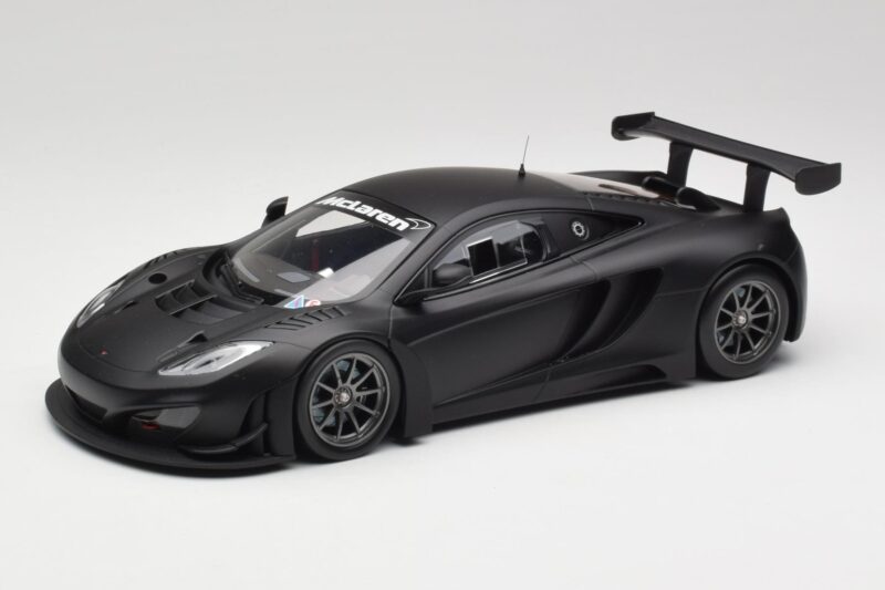 McLaren 12C GT3 Carbon Mate Preto Minichamps 1:18 151121390 Metal