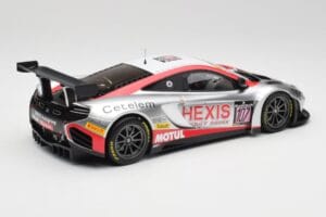 McLaren 12C GT3 Hexis Racing #107 O. Panis / F. Cazenave 24 Hours of Spa 2013 Minichamps 1:18 151131397 Metal - imagem 2 de 6