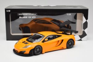 McLaren 12C GT3 Papaya Laranja Minichamps 1:18 151121391 Metal - imagem 6 de 6